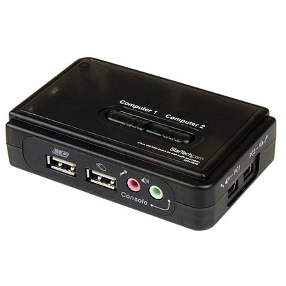 StarTech.com SV211KUSB interruptor KVM Negro