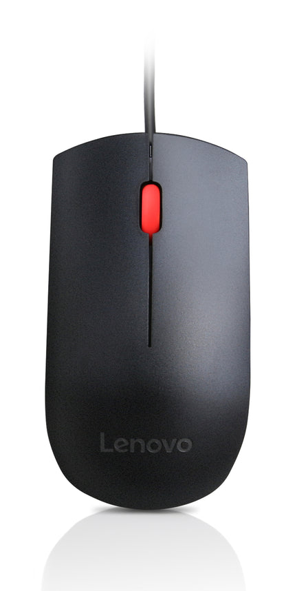 Lenovo 4Y50R20863 ratón Oficina Ambidiestro USB tipo A Óptico 1600 DPI