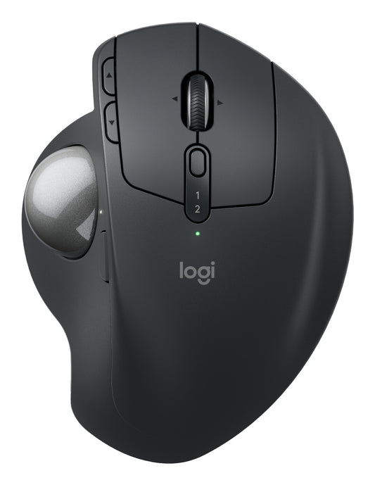 Mouse Logitech Trackball Inalámbrico Ergo S Color Negro