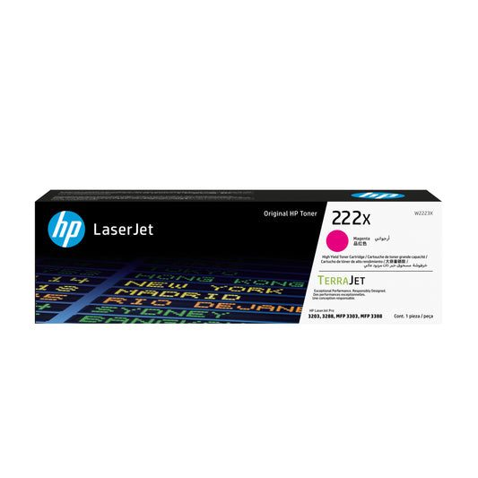 Toner HP LaserJet 222X Magenta