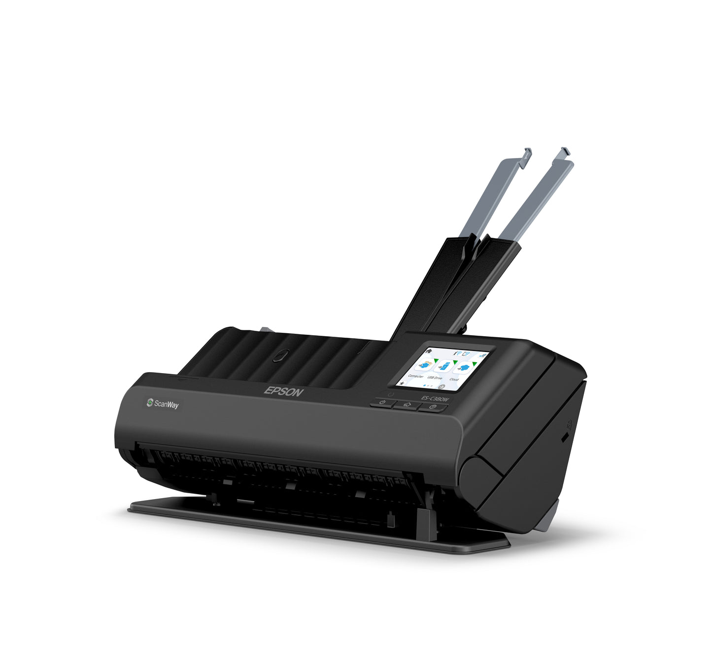 Epson ES-C380W ADF + Escáner de alimentación de hojas 600 x 600 DPI A4 Negro