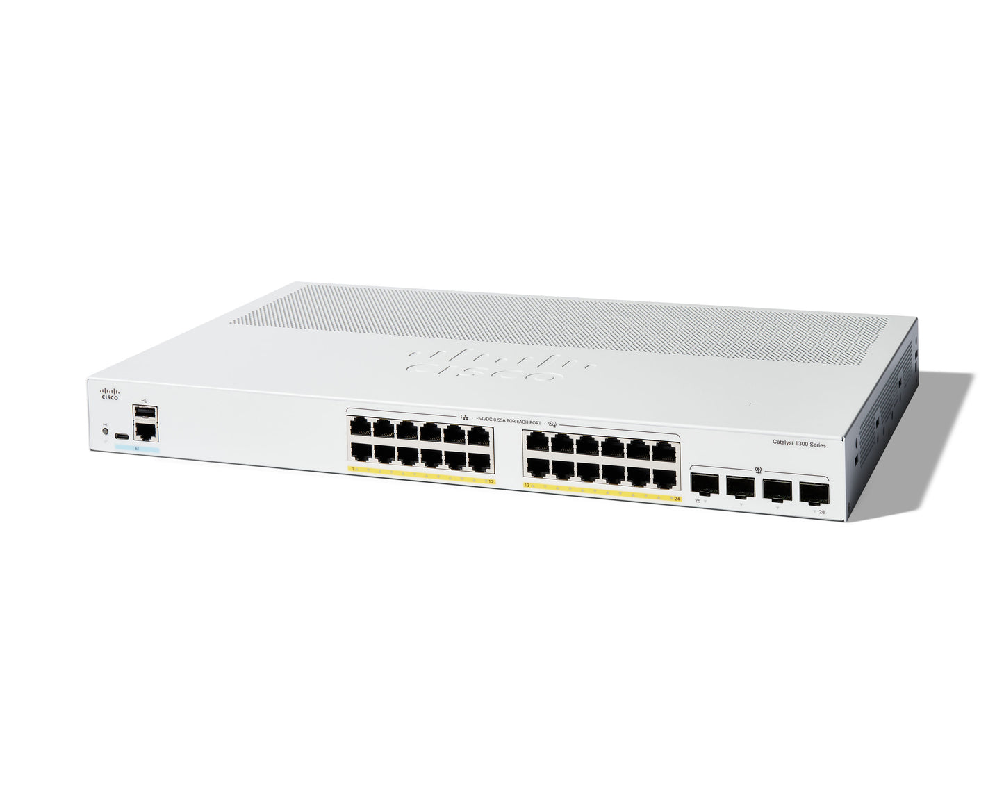 Cisco Catalyst 1300 Gestionado L2/L3 Gigabit Ethernet (10/100/1000) Energía sobre Ethernet (PoE) Gris