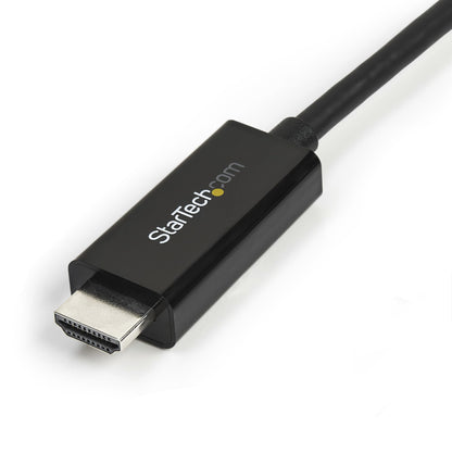 StarTech.com MDP2HDMM3MB adaptador de cable de vídeo Negro