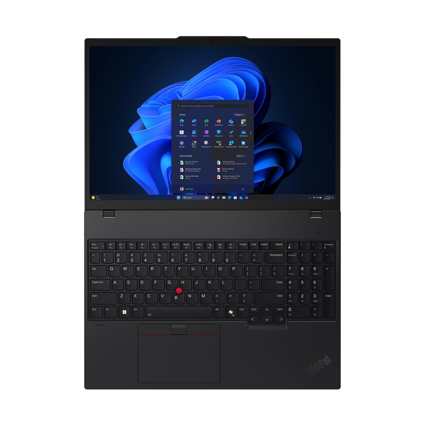 Lenovo ThinkPad T16 Gen 4 (Intel) Intel Core Ultra 5 225U Computadora portátil 40.6 cm (16") WUXGA 16 GB DDR5-SDRAM 512 GB SSD Wi-Fi 6E (802.11ax) Windows 11 Pro Negro Español