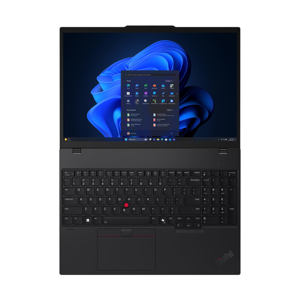 Lenovo ThinkPad T16 Gen 4 (Intel) Intel Core Ultra 5 225U Computadora portátil 40.6 cm (16") WUXGA 16 GB DDR5-SDRAM 512 GB SSD Wi-Fi 6E (802.11ax) Windows 11 Pro Negro Español
