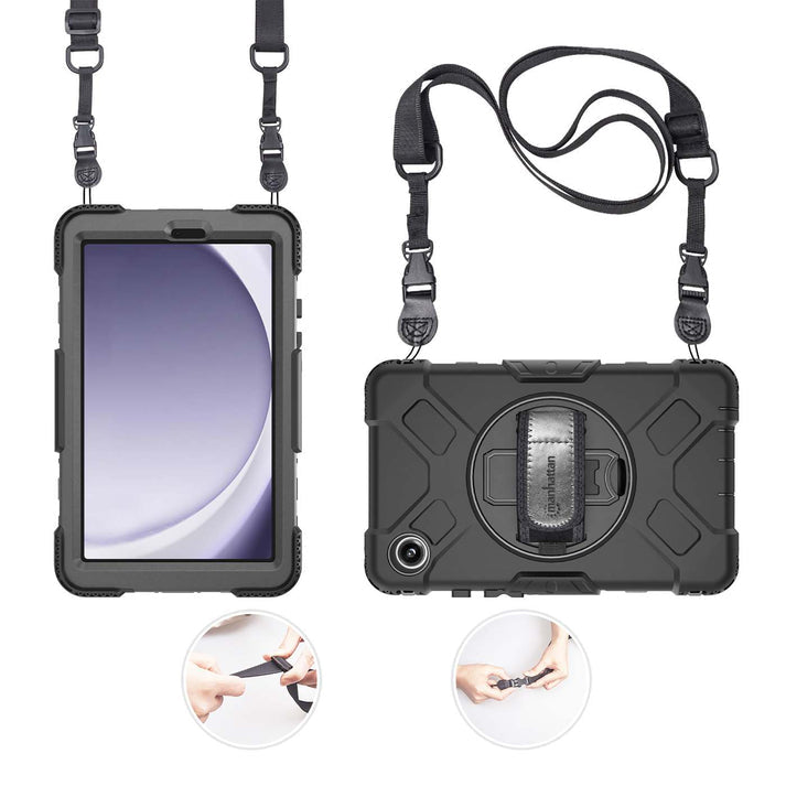 Funda de uso rudo Manhattan Galaxy Tab A9 (8.7)