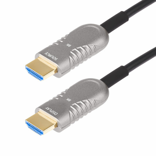 StarTech.com 8K-A-50F-HDMI-CABLE cable HDMI 15.2 m HDMI Tipo A (Estándar) Negro, Plata
