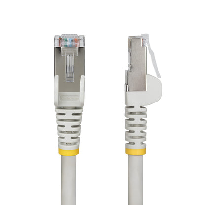 StarTech.com NLGR-6F-CAT6A-PATCH cable de red Gris 1.8 m S/FTP (S-STP) Alrededor