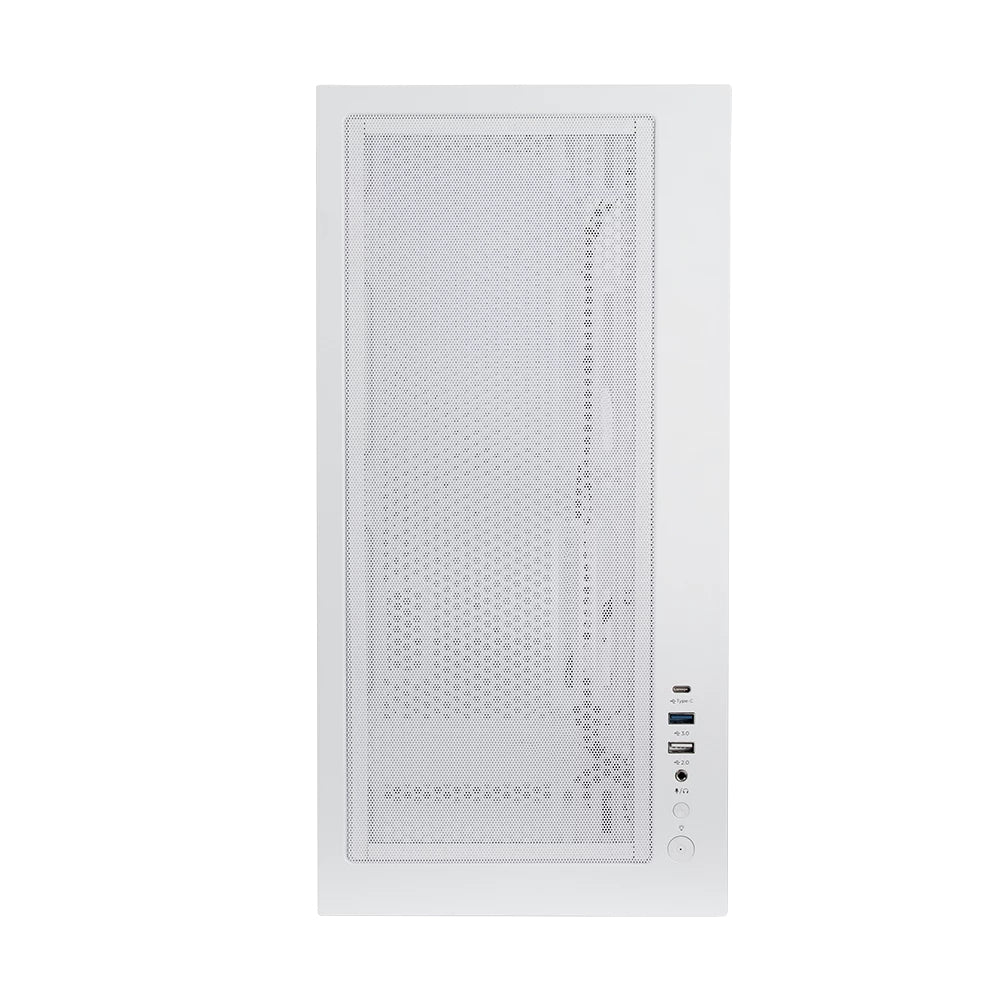 Gabinete Gamer Balam Rush Media Torre Tank Super 9200 TB Max MB ATX USB C 3.1/xUSB 3.0/USB 2.0 ARGB Blanco