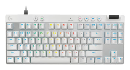 Logitech PRO X TKL Rapid teclado Juego USB QWERTY Inglés Blanco