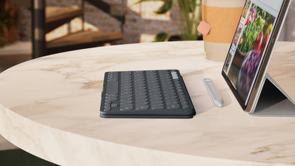 Logitech 920-012867 teclado para dispositivos móviles QWERTY Inglés Bluetooth Grafito