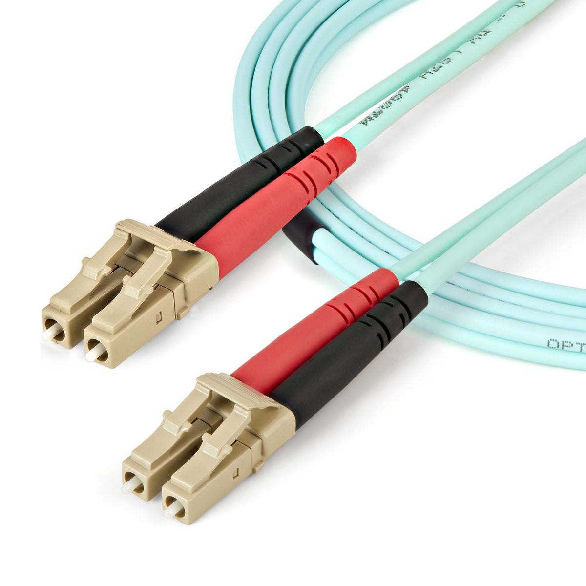 StarTech.com 450FBLCLC5 cable InfiniBand y de fibra óptica Color aguamarina