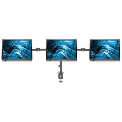 Manhattan 461658 soporte para pantalla plana 68.6 cm (27") Negro
