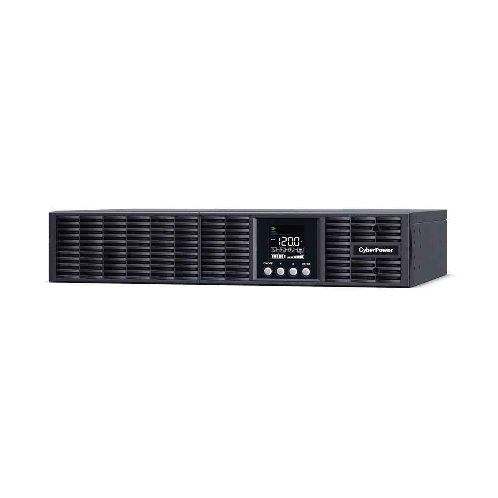 CyberPower OLS2000RT2UA sistema de alimentación ininterrumpida (UPS) Doble conversión (en línea) 2 kVA 1800 W 8 salidas AC