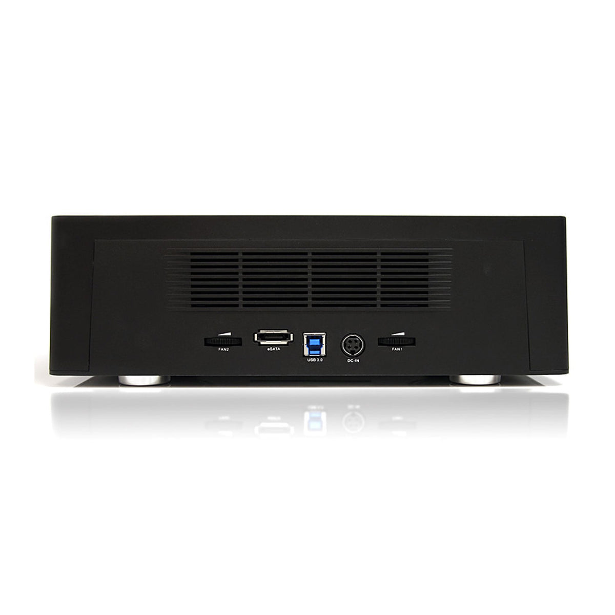 StarTech.com SATDOCK4U3RE duplicador de datos o soporte Duplicador de discos duros Negro 3 copias