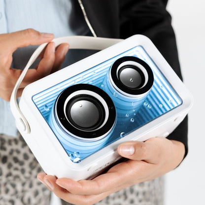 Bocina Portátil Loopstar Perfect Choice Bluetooth Recargable 15W Blanco