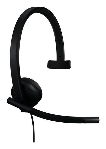 Logitech H570e Auriculares Alámbrico Diadema Oficina/Centro de llamadas USB Tipo C Negro