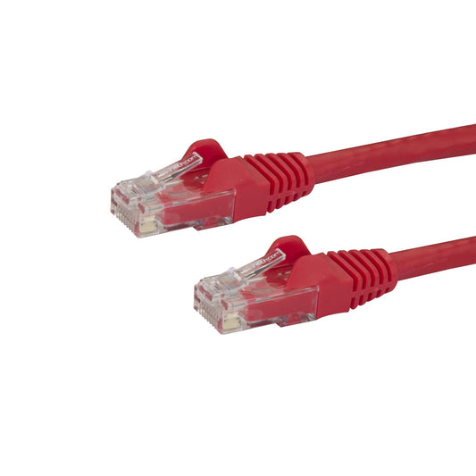 StarTech.com N6PATCH6INRD cable de red 0.2 m U/UTP (UTP)