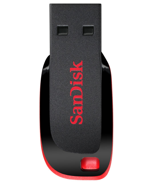 Memoria USB SanDisk Flash Cruzer Blade 16GB USB 2.0 Color Negro SDCZ50-016G-B35