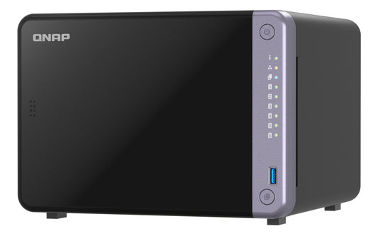 QNAP TS-632X-4G-US servidor NAS o de almacenamiento Tower Alpine Alpine AL-524 4 GB DDR4 QNAP QTS Negro