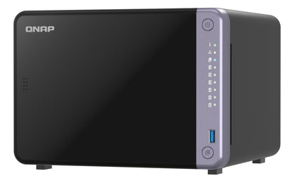 QNAP TS-632X-4G-US servidor NAS o de almacenamiento Tower Alpine Alpine AL-524 4 GB DDR4 QNAP QTS Negro