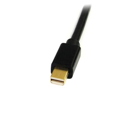 StarTech.com MDP2DVIMM6 adaptador de cable de vídeo DVI-D Negro
