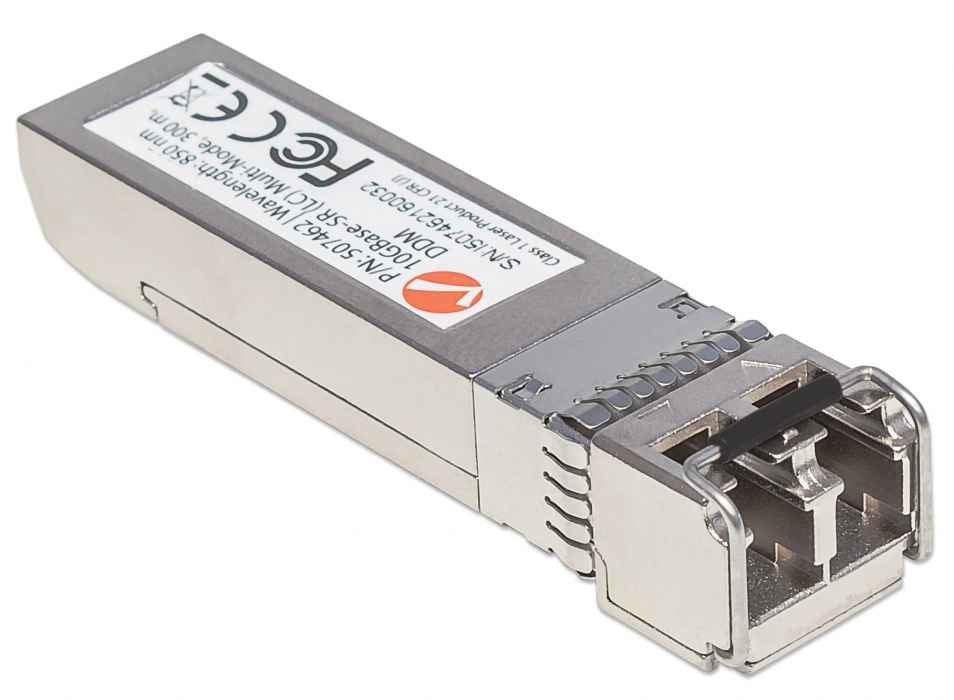 Módulo Transceptor Intellinet SFP+ 10 Gigabit de Fibra Óptica 300m