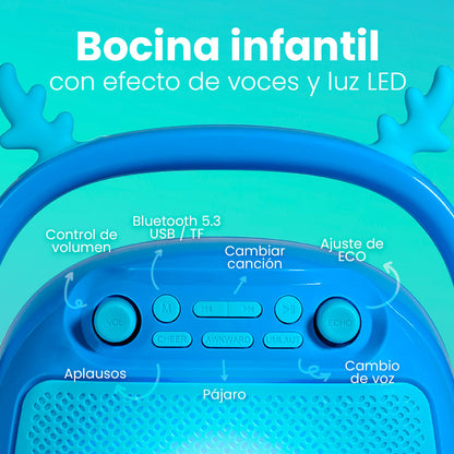 Vorago BSP-205-BL altavoz portátil y para fiesta Altavoz portátil estéreo Azul 10 W