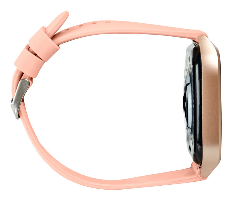 Perfect Choice PC-270225 reloj inteligente y deportivo 4.65 cm (1.83") TFT Digital 240 x 286 Pixeles Rosa dorado