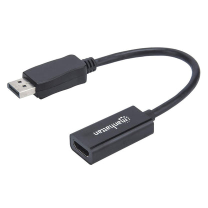 Manhattan 151634 adaptador de cable de vídeo 0.15 m HDMI Tipo A (Estándar) Negro