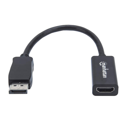 Manhattan 151634 adaptador de cable de vídeo 0.15 m HDMI Tipo A (Estándar) Negro