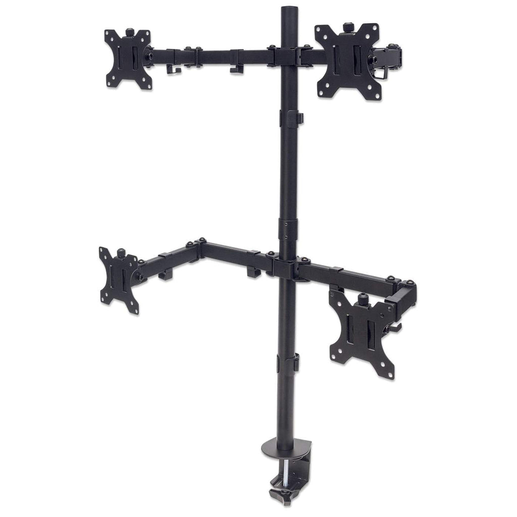 Manhattan 461566 soporte para pantalla plana 81.3 cm (32") Escritorio Negro