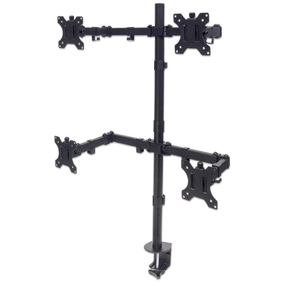Manhattan 461566 soporte para pantalla plana 81.3 cm (32") Escritorio Negro