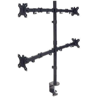 Manhattan 461566 soporte para pantalla plana 81.3 cm (32") Escritorio Negro
