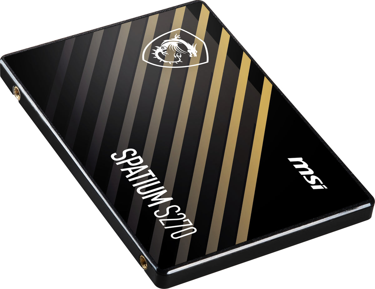 SSD MSI Interno SPATIUM S270 480GB 2.5 SATA III hasta 450 MB/s Escritura