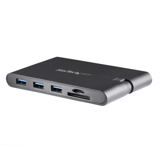 StarTech.com DKT30CHVSCPD base para laptop o replicador de puertos Alámbrico USB 3.2 Gen 1 (3.1 Gen 1) Type-C Negro