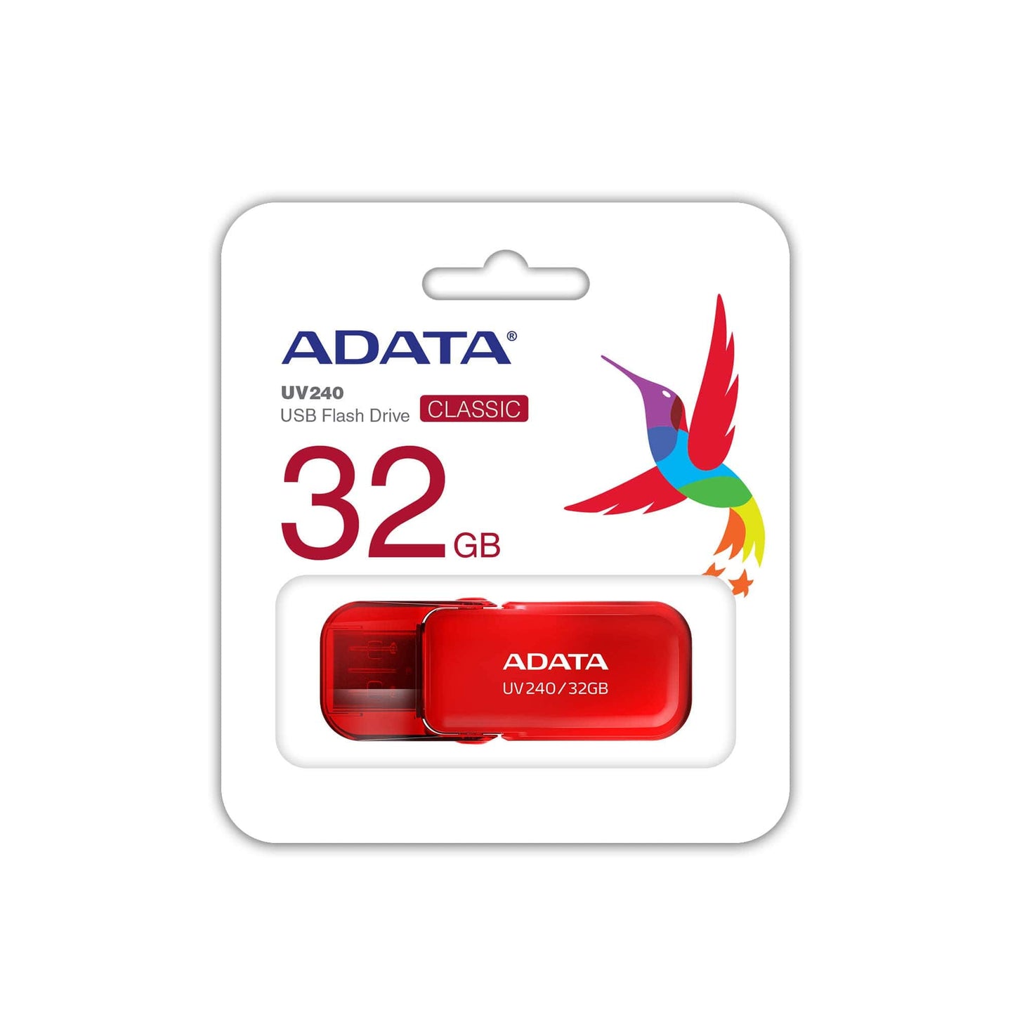 ADATA UV240 unidad flash USB 32 GB USB tipo A 2.0 Rojo