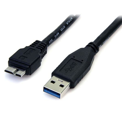 StarTech.com USB3AUB50CMB cable USB USB 3.2 Gen 1 (3.1 Gen 1) 0.5 m Micro-USB B 5 Gbit/s