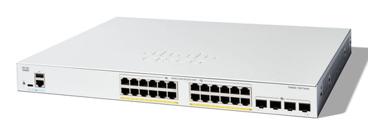 Cisco C1200-24FP-4X dispositivo de redes Gestionado L2/L3 Gigabit Ethernet (10/100/1000) Blanco