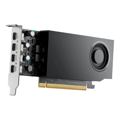 Tarjeta de Video PNY Pro NVIDIA RTX A1000 8GB Low Profile Single Fan GDDR6 PCIe 4.0 4xMini DisplayPort