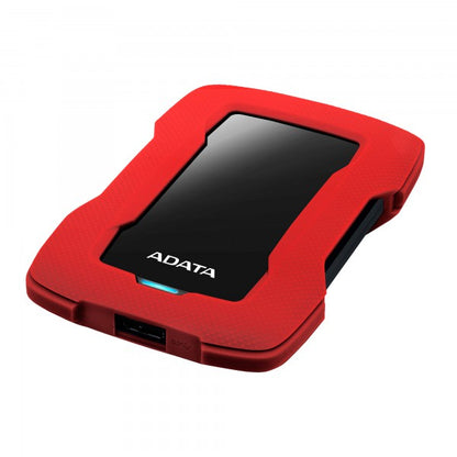 Disco Duro Externo Adata 1TB HD330 2.5" USB 3.1 RojoNegro A Prueba de Golpes