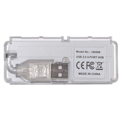 Manhattan 160599 nodo concentrador USB 2.0 480 Mbit/s Gris