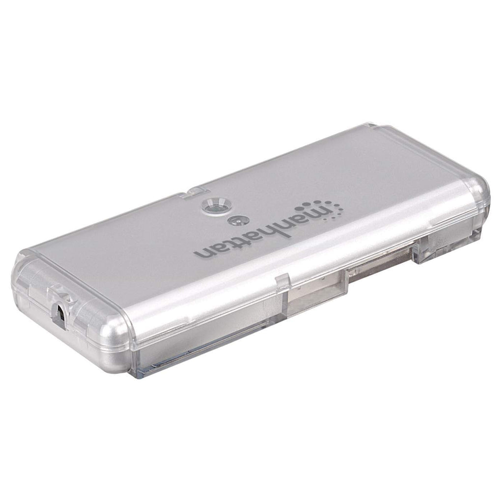 Manhattan 160599 nodo concentrador USB 2.0 480 Mbit/s Gris