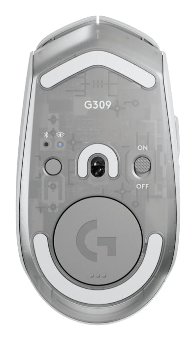 Logitech G G309 LIGHTSPEED ratón Juego Diestro RF inalámbrico + bluetooth Opto-mecánica 25600 DPI