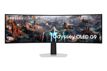Monitor Samsung 49" Gaming Curvo Oled Resolucion 5120x1440 Panel Oled