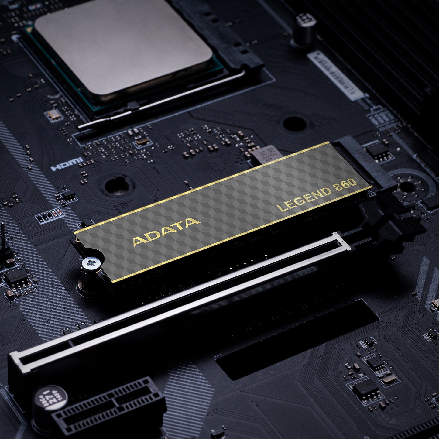 Unidad de Estado Sólido SSD Adata Legend 860 500GB PCIE Gen4 M.2 2280 5000/3000Mbs Compatible con PS5 Disipador Alu