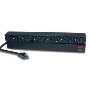 APC Rack PDU, Basic, 1U, 20A, 120V unidad de distribución de energía (PDUs) Negro