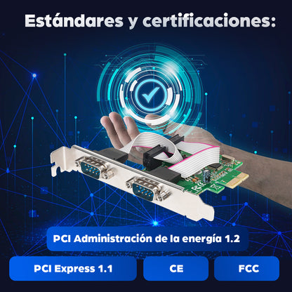 Manhattan 152082 tarjeta o adaptador de interfaz Interno De serie