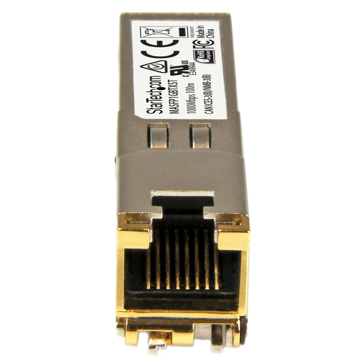 StarTech.com MASFP1GBTXST módulo de red del transceptor Cobre 1000 Mbit/s