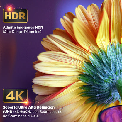Manhattan 355445 cable HDMI 50 m HDMI Tipo A (Estándar) Negro